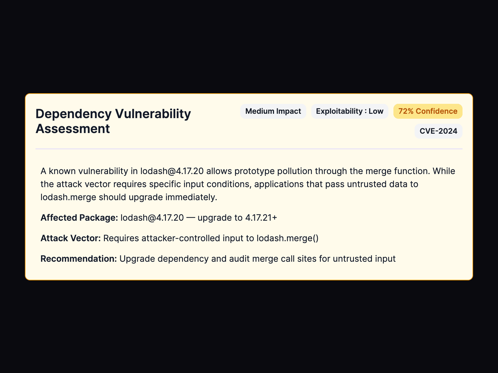 Inline Rationale Preview