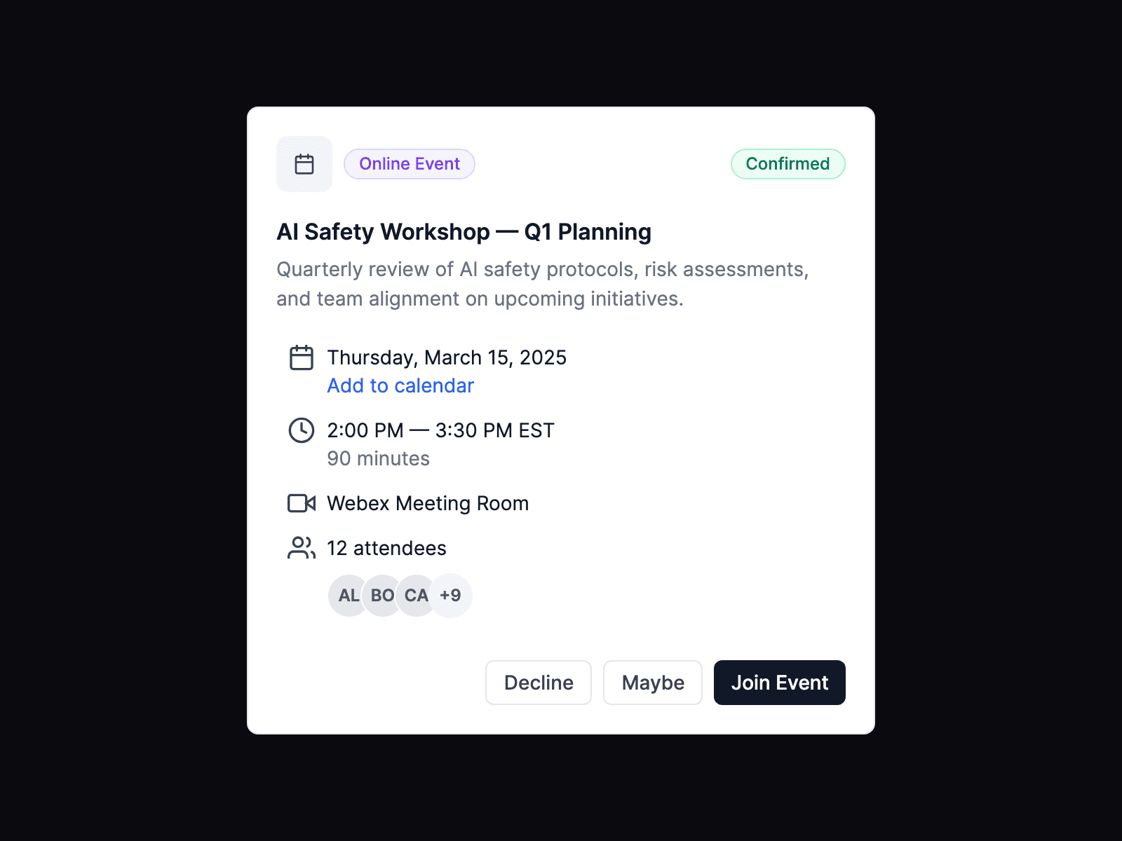 Workshop Card Preview